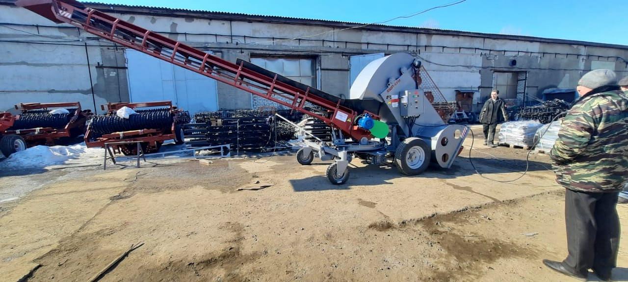 Погрузчик зерна и початков ковшовый шнековый КШП-6УМ фото 4