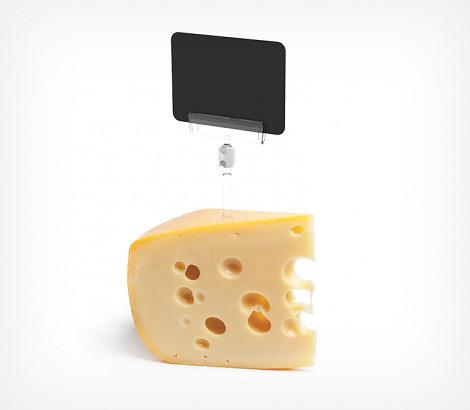 Ценникодержатель шарнирный на пластиковой иголке STICK-CLIP фото 1