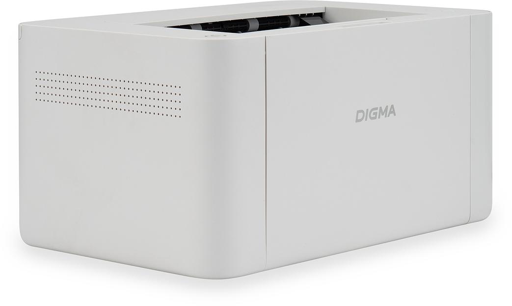 Принтер лазерный Digma DHP-2401W A4 WiFi серый фото 5