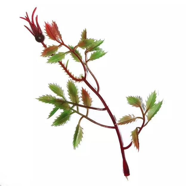 Добавка на ветку велюшка средняя 14см Н239 (618-709шт/кг) фото 3