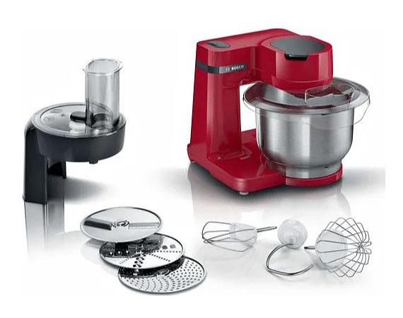 Кухонная машина Bosch Mum Serie 2 MUMS2ER01 планетар.вращ. 700Вт красный фото 1