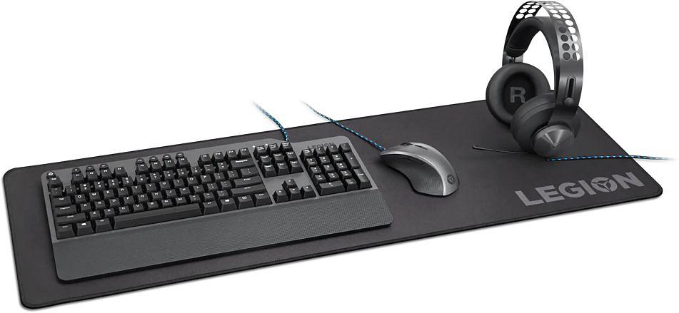 Коврик для мыши Lenovo Legion Gaming XL черный 900x300x3мм фото 3