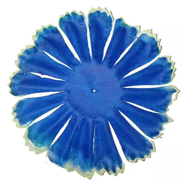 Заг-ка для шафрана YZ-61 синего с зелён. кантом 1 слой 16,5см 640шт/кг фото 1