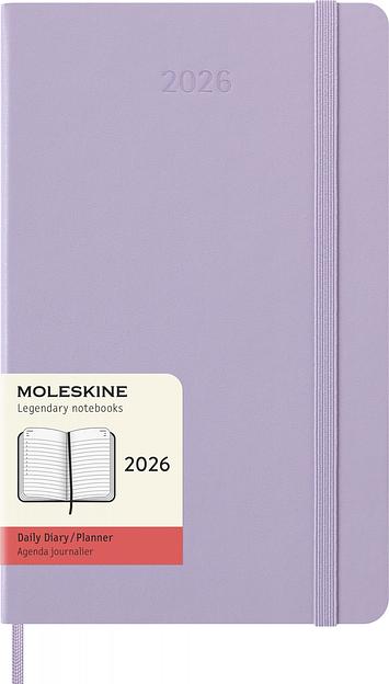 Ежедневник Moleskine CLASSIC Large 130х210мм 400стр. сиреневый фото 7