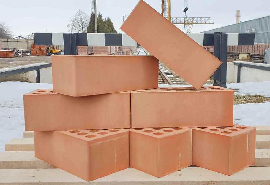 Кирпич пустотелый керамический рядовой утолщённый Персид-1,4 НФ 250х120х88 мм опт фото 2