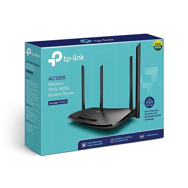 TP-Link Archer VR300 AC1200 Wi-Fi роутер с модемом VDSL/ADSL фото 4