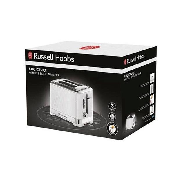 Тостер Russell Hobbs 28090-56 Белый фото 3