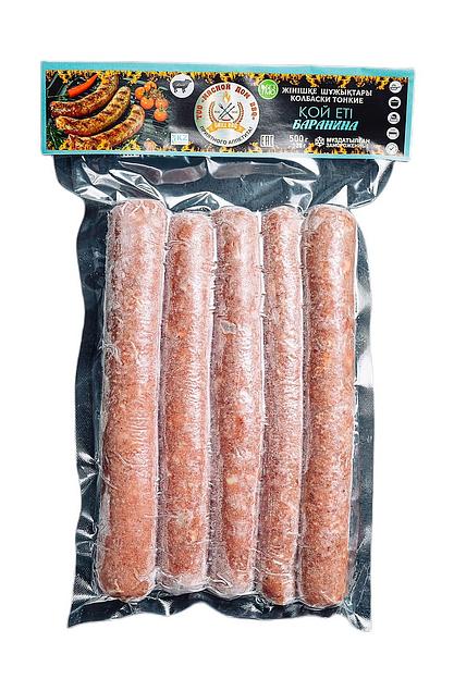 Колбаски тонкие из баранины ОПТ фото 1