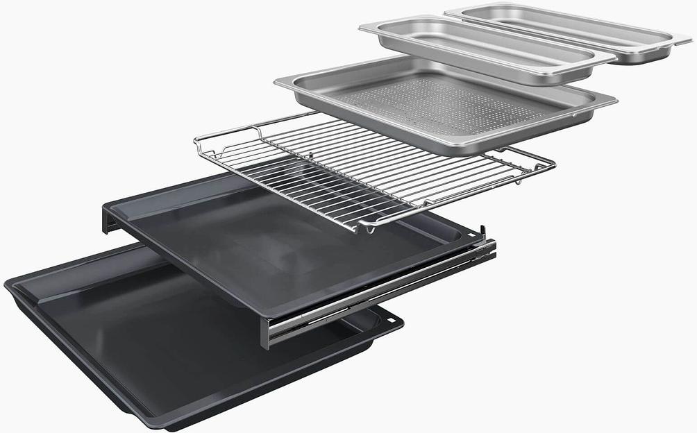 Духовой шкаф Электрический Neff B64FS31N0 черный/нержавеющая сталь фото 7