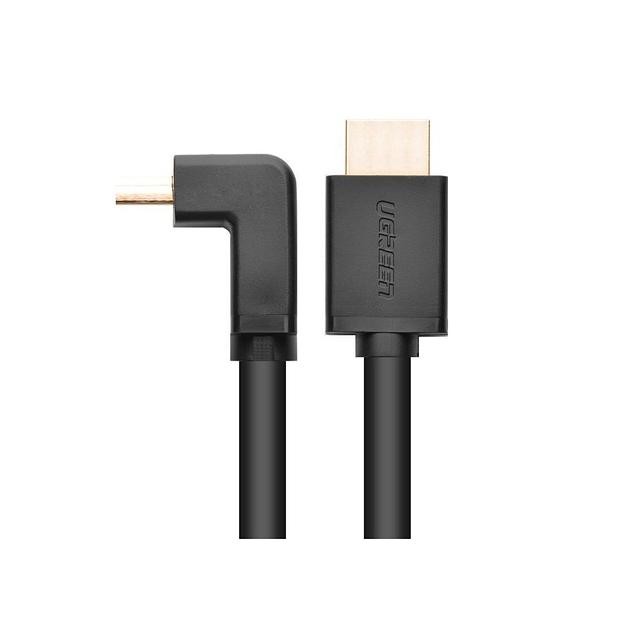 Интерфейсный кабель Ugreen HD103 HDMI Male To Male Right Angle 90 Degree фото 3