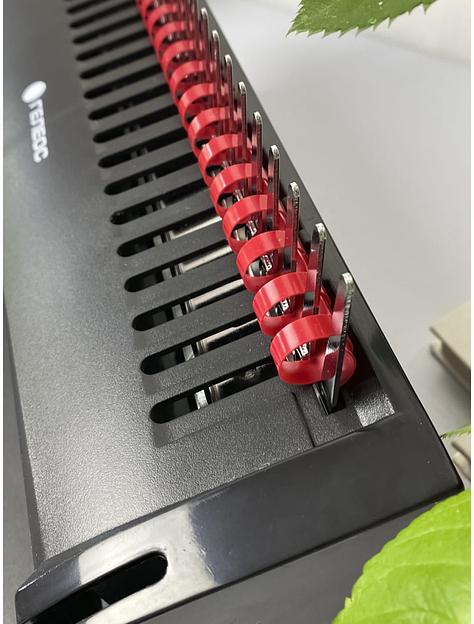 Переплетчик Heleos БП-22 A4/перф.13л.сшив/макс.500л./пластик.пруж. (6-51мм) фото 7