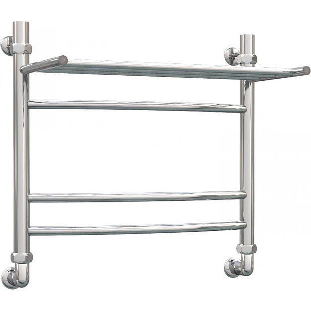 Полотенцесушитель водяной Роснерж Дуга L104110 50x50 с полкой групповой фото 1