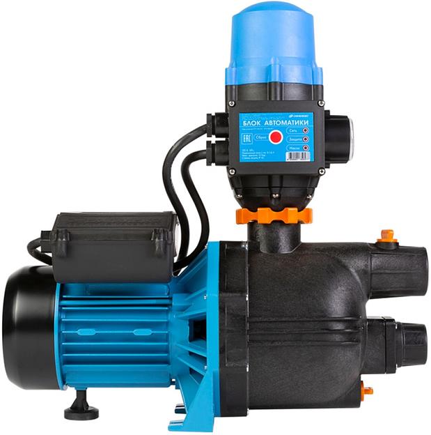 Садовый насос поверхностный Джилекс ДЖАМБО 60/35 П-К Комфорт 620Вт 3600л/час (в компл.:Блок автоматики) фото 2
