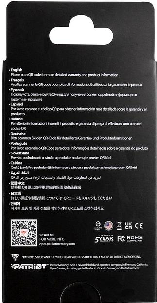 Накопитель SSD Patriot PCIe 5.0 x4 4TB PV553P4TBM28H PV553 M.2 2280 фото 9