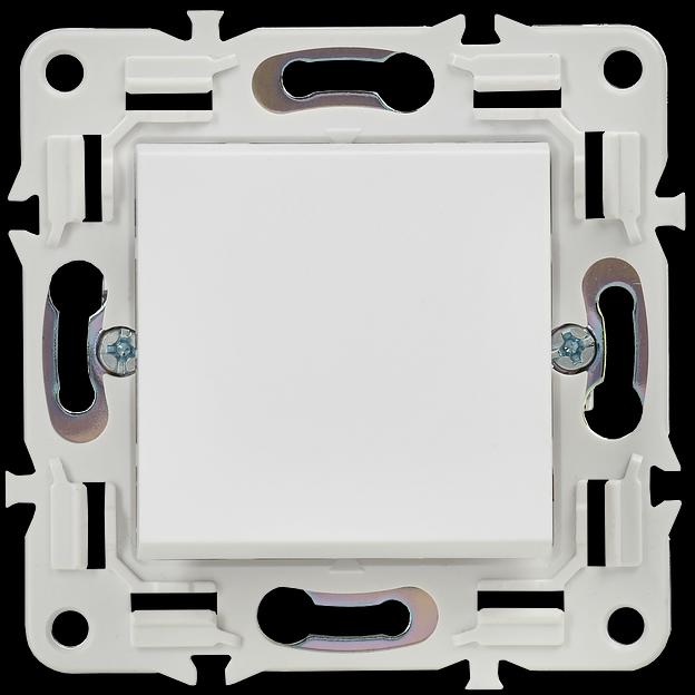 SKANDY Выключатель 1-клавишный проходной 10А SK-V02W арктический белый IEK фото 3