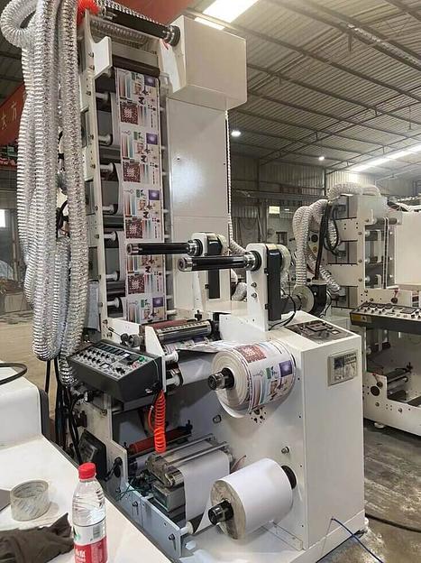 Флексографическая печатная машина ZBS-320 фото 2