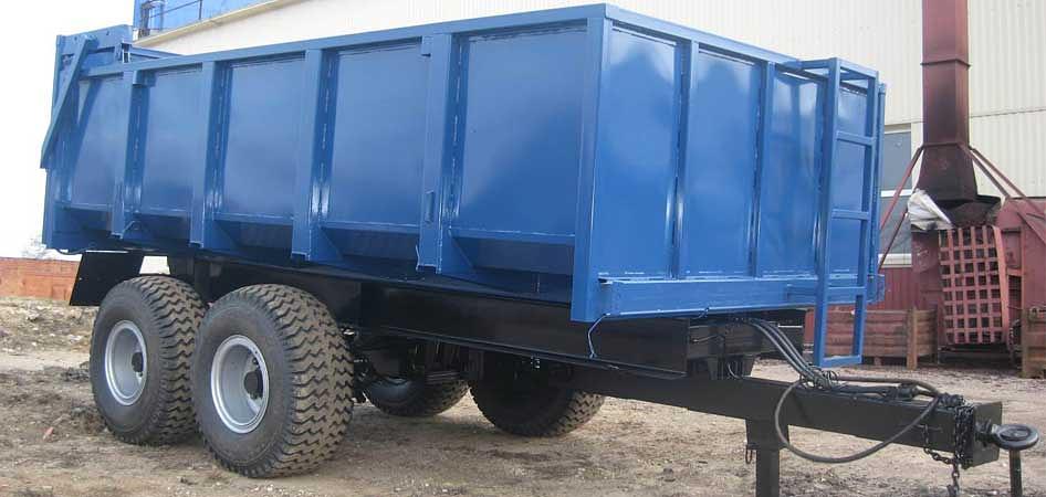 Полуприцеп тракторный самосвальный ПТСЕ-10 фото 1