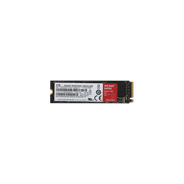 SSD накопитель WD Red SN700 WDS200T1R0C 2ТБ, M.2 2280, PCIe 3.0 x4, NVMe, M.2 фото 1