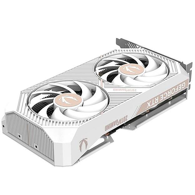 Видеокарта Zotac RTX5060 TWIN EDGE OC WHITE ED 8GB GDDR7 128bit 3xDP HDMI 2FAN MEDIUM PACK фото 4