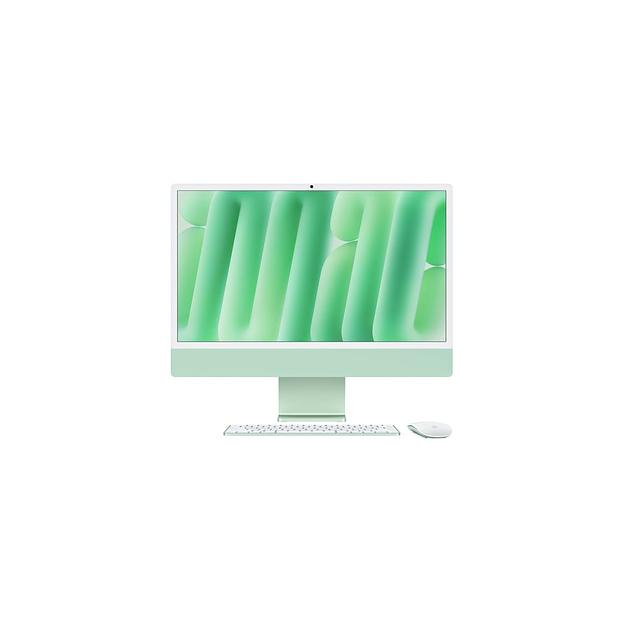 24" Моноблок Apple iMac A3247 4.5K, Apple M4 8 core, 16ГБ 256ГБ SSD, macOS зеленый [mwue3zs/a] фото 1