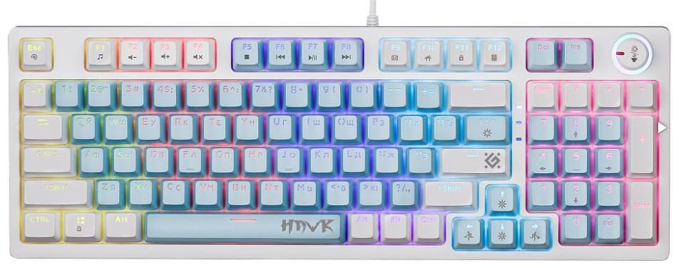 Клавиатура MECHANICAL HAWK GK-418 RU RGB 45422 DEFENDER фото 2