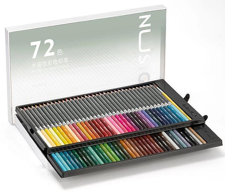 Карандаши цв. Deli NS731-72 Nusign акварель. 3мм 72цв. (72шт) фото 1