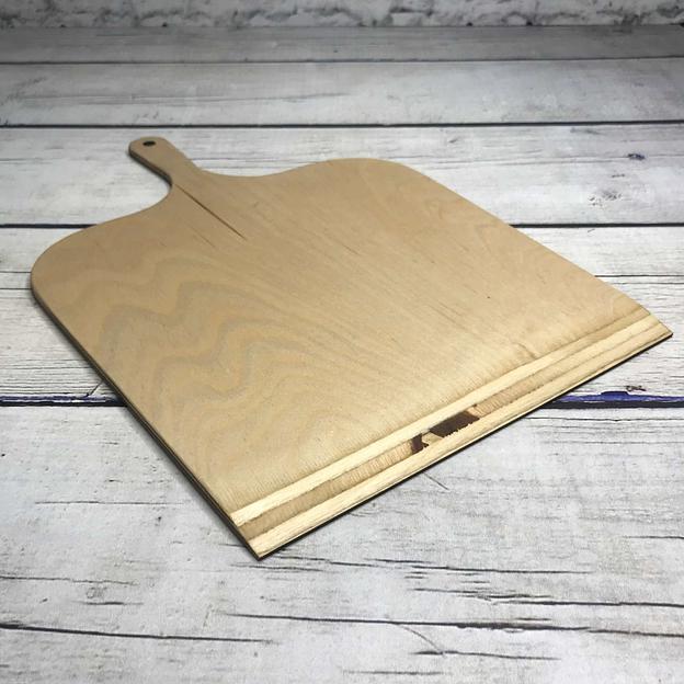 Лопатка для пиццы 300х260х10 мм фото 1