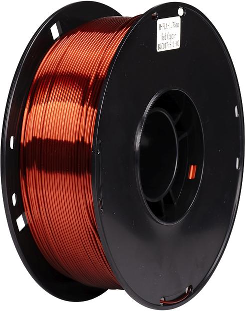 Пластик для принтера 3D Cactus CS-3D-PLA-1KG-S-COPP PLA SILK d1.75мм 1кг L326м 1цв. фото 1