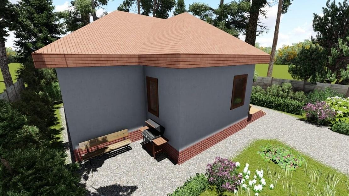 Проект дом из кирпича «Суровка 2» фото 2