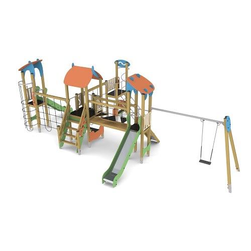 Игровой комплекс «Наш Двор», серия Вальдика, артикул V1402 фото 1