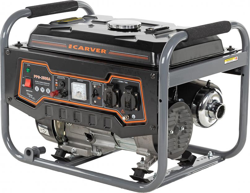 Генератор Carver PPG- 2500А 3кВт фото 3