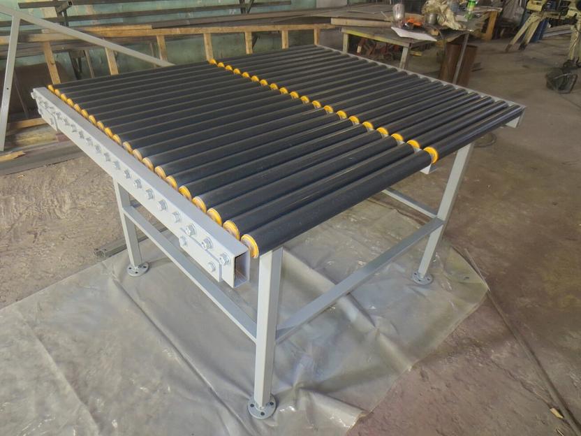 Неприводной рольганг с роликами ПВХ фото 3