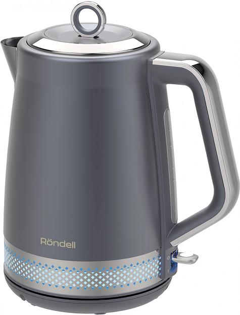 Чайник электрический Rondell RDE-WK880 1.7л. 2200Вт титан/серебристый корпус: серебристый фото 2