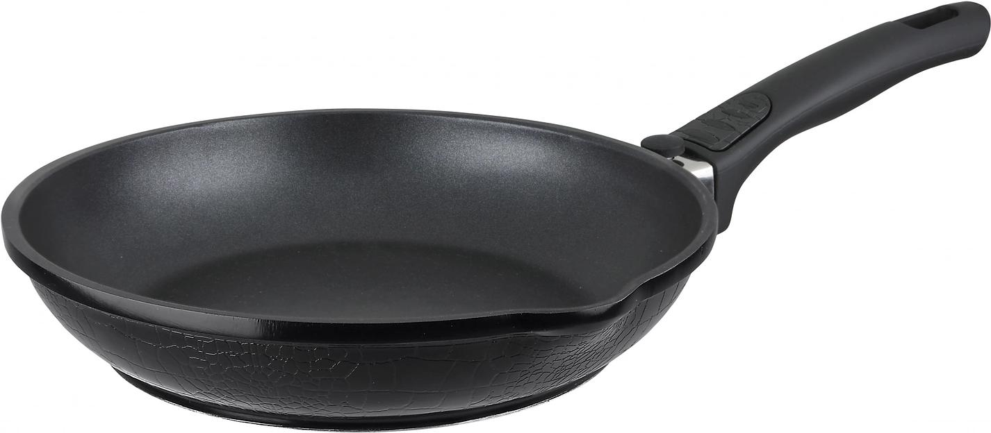 Сковорода Rondell Escurion RDA-894 круглая 26см покрытие: Xylan Plus ручка съемная (без крышки) черный фото 2