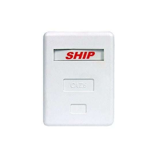 Розетка Настенная телекоммуникационная 1 Модуль SHIP A185-1 A185-1 фото 1