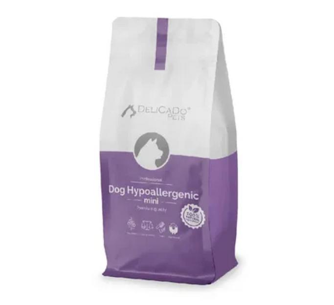 Сухой корм «Delicado hypoallergenic mini» ягнёнок с рисом 10 кг ОПТ фото 1