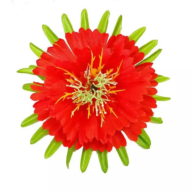 Головка астры Франко с листом 3сл 16см 375-л067-187-177К-172-031з 1/35 фото 5