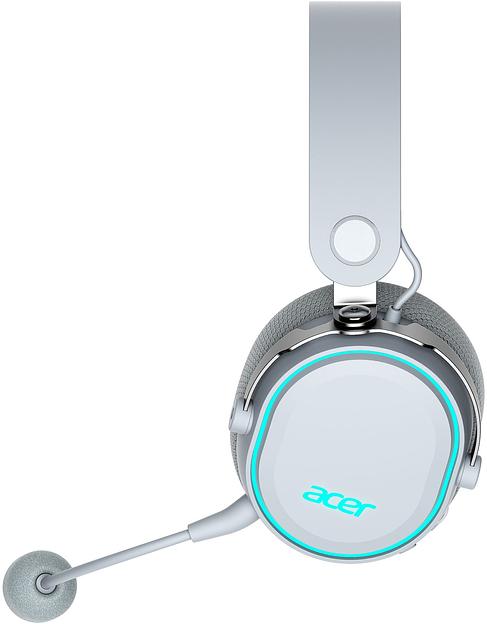Наушники с микрофоном Acer OHR303 белый мониторные BT/Radio оголовье (ZL.HDSEE.00A) фото 3