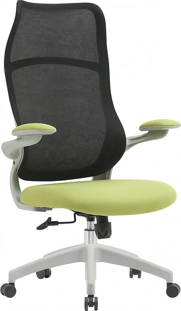 Кресло Cactus CS-GMC505-GYGN черный сиденье салатовый пластик серый фото 1