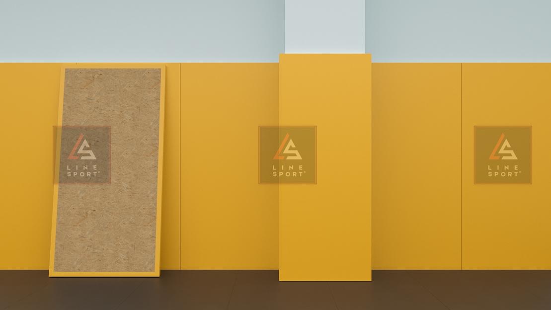 Стеновой протектор на ДВП Line Sport 50 мм ОПТ фото 4