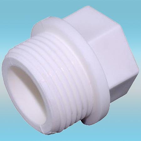 Заглушка резьбовая PPR белый ø 32 x1 фото 1