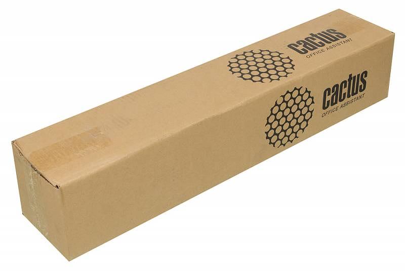 Бумага Cactus CS-PP230-61030 24"(A1) 610мм-30м/230г/м2/белый универсальная (с покрытием) фото 1