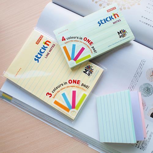 Блок самоклеящийся бумажный Stick`n Magic 21574 76x76мм 100лист. 70г/м2 пастель 4цв.в упак. фото 5