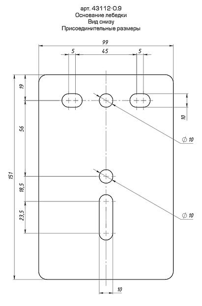 STAYER MAXPull, 0.9 т, 8 м, ручная барабанная тросовая лебедка (43112-0.9) фото 3