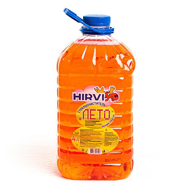 HIRVI Очиститель стекол летний 4 л Опт фото 1