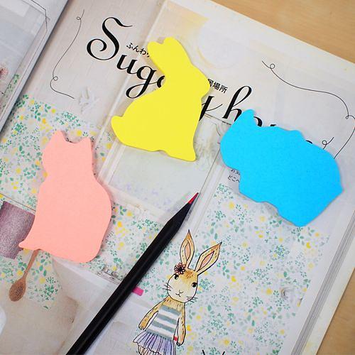 Блок самоклеящийся бумажный Stick`n 21778 50лист. синий 1цв.в упак. "носорог" фото 2