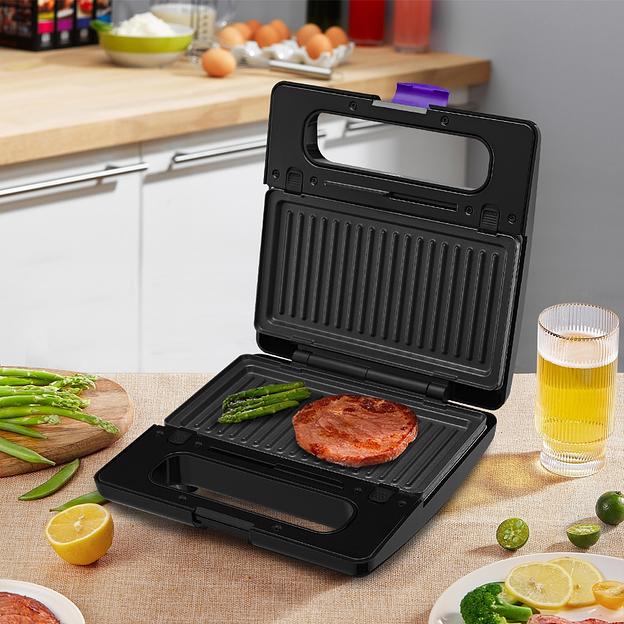 Вафельница Kitfort КТ-3611 800Вт черный/фиолетовый фото 7