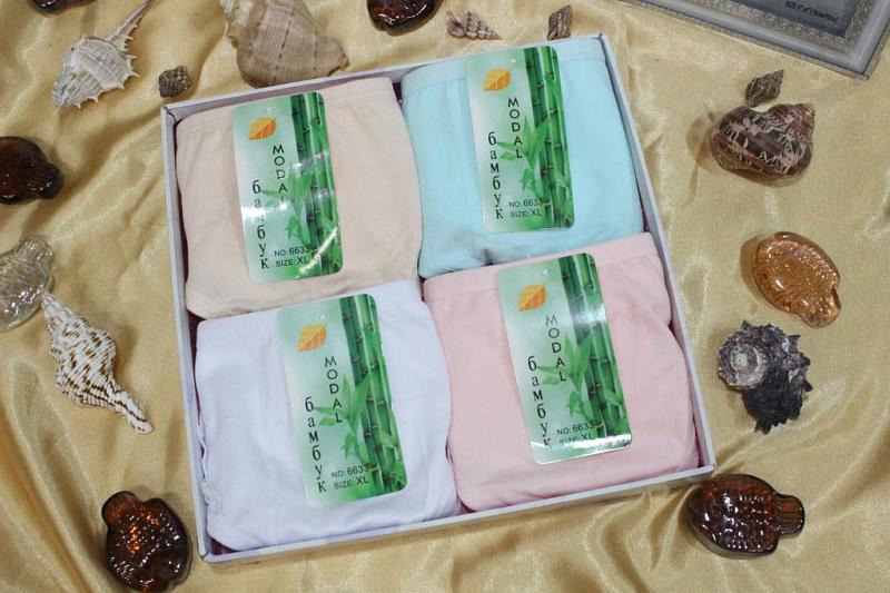 Стринги женские р-р 42-46 Арт. 6633 бамбук (к.10775) фото 3