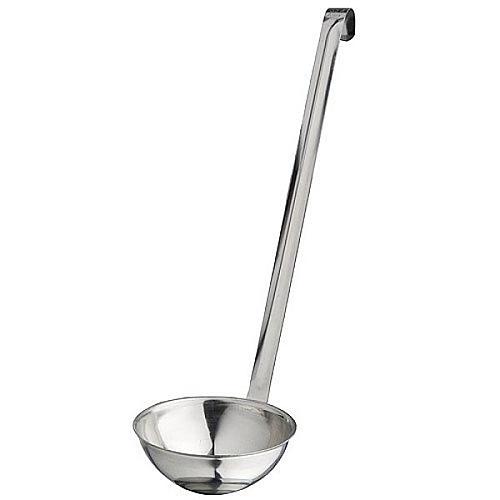 Половник 1,0 л. L ручки 39 см. d=17 см. нерж. /1/20/ фото 1