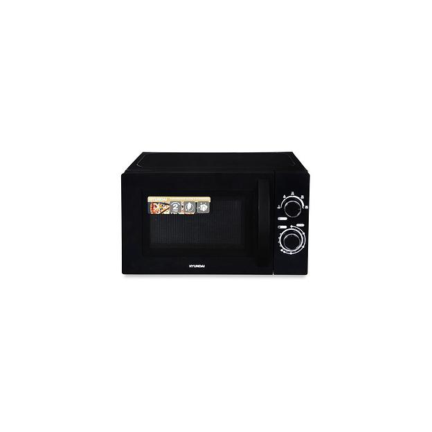 Микроволновая печь Hyundai HYM-M2063, 700Вт, 20л, черный /хром фото 1